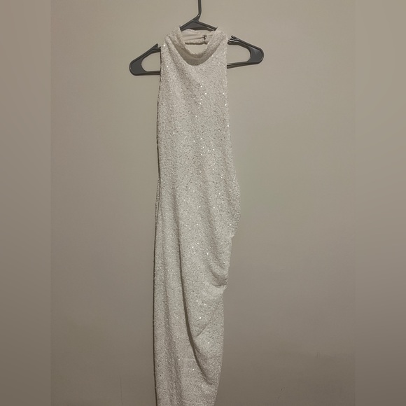 Revolve Samba Gown in White Sequin - Picture 12 of 12